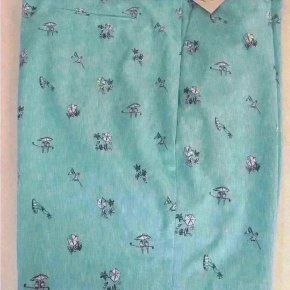 Original Penguin Bermuda Shorts Elastic Waistband Anti Slip Grip NWT Men Size 32 - Picture 2 of 13